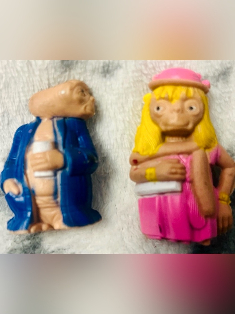 E.T. - THE EXTRA-TERRESTRIAL - VINTAGE PVC FIGURES- VINTAGE 1982